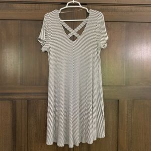 Striped T-Shirt Dress